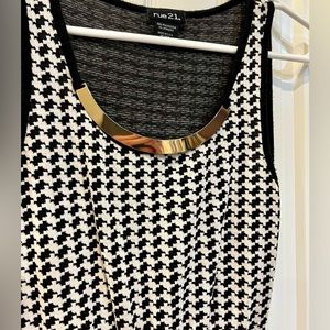 Houndstooth dress